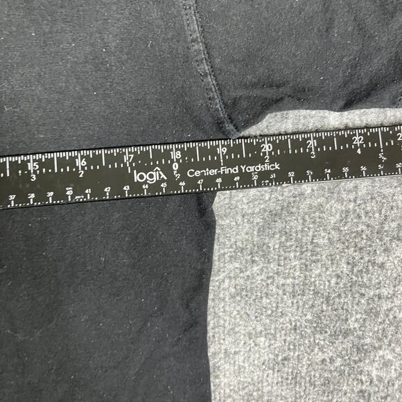 Champion T-Shirt Mens Size M Black Short Sleeve Logo Tee Athletic Casual Cotton - Picture 5 of 7